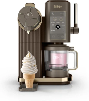 Машина для м'якого морозива Ninja CREAMi Scoop & Swirl 13-в-1, NC701EUBR