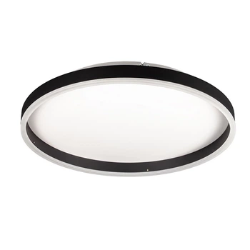Потолочная декоративная светодиодная LED люстра 28 W Черная (26012)