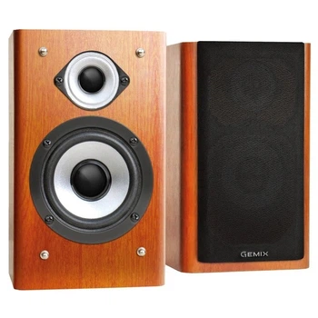 Портативная колонка Gemix TF-5 2 x 5 Вт МДФ Питание от сети 220 В Вишневая (TF-5 CHERRY)