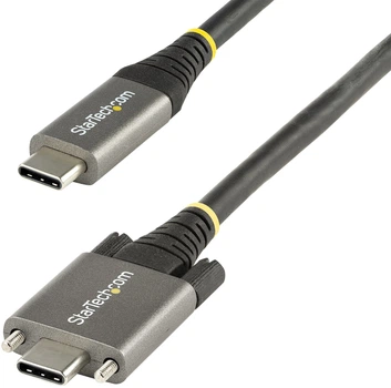Kabel StarTech USB Type-C - Type-C M/M 10 Gbit/s 0.5 m Black (USB31CCSLKV50CM)