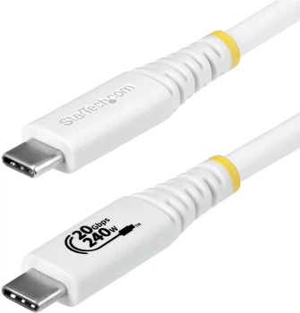 Кабель StarTech USB4 Type-C - Type-С M/M 20 Gbit/s 2 m White (CC2M20GUSB4TPW)