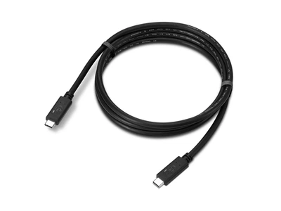 Кабель Lenovo USB-C - USB-C USB4 Gen 2x2 1.5 м Black (4X91U92143)