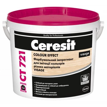 CERESIT CT 721 COLOUR EFFECT фасадний лак для мінеральних основ