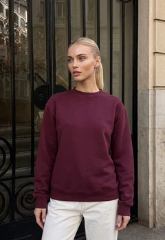Жіночий світшот Staff zy bordo oversize fleece S
