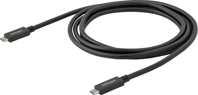 Kabel Startech USB-C - USB-C USB 3.2 Gen 1/3.1 Gen 1 60W 2 m Black (USB315CC2M)