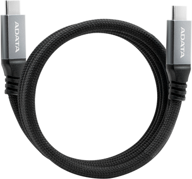 Кабель ADATA USB-C - USB-C 3.2 Gen 2 100W 1 м Black (CACCU3-100W-100AN-BK)
