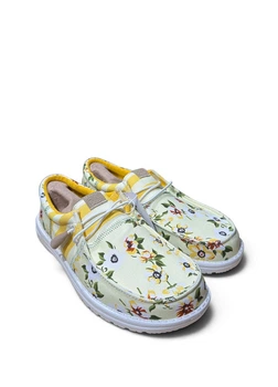 Мокасины Hey Dude Wally Tri Mixed Floral (43300-76V), Желтый Размер 44 (US М8) 27 см