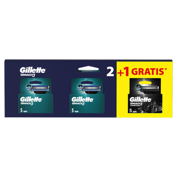 Змінні картриджі для гоління (леза) чоловічі Gillette Mach3, 10 шт + Змінні картриджі чоловічі Gillette Mach3 Charcoal, 5 шт