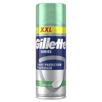 Піна для гоління Gillette Series Для чутливої шкіри з алое вера 400 мл