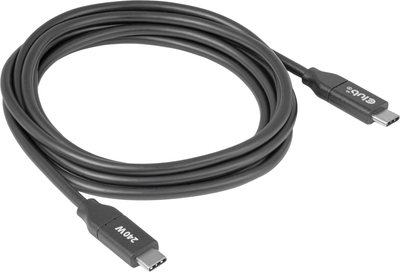 Кабель Club 3D USB-C - USB-C 240W 2 м Black (CAC-2506)