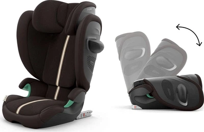 Автокресло Cybex Solution G2 гр. 2/3 15-50 кг PLUS Chocolate Brown