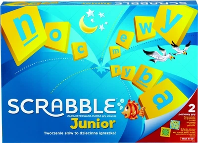 Gra planszowa Mattel Scrabble Junior (0746775262006)