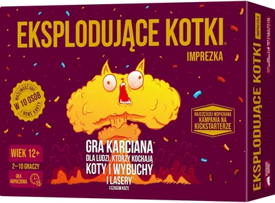 Gra planszowa Rebel Eksplodujące Kotki Imprezka Sicha wersja (0810083045832)