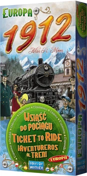 Dodatek do gry planszowej Rebel Wsiąść do Pociągu: Europa (0824968298114)