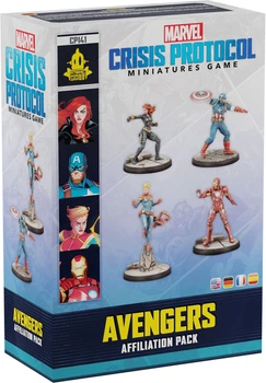 Додаток до Marvel Crisis Protocol – Avengers Affiliation Pack (англійська версія) (841333122645)
