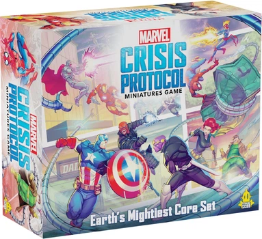 Додаток до гри Marvel Crisis Protocol - Earth's Mightiest Core Set (англійська версія) (841333123246)
