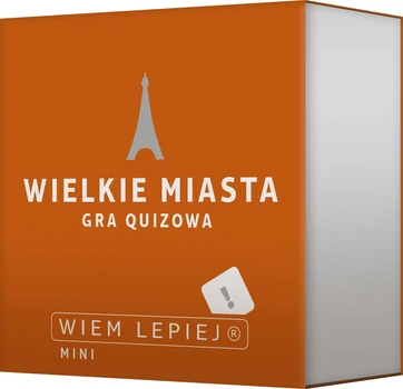 Dodatek do gry planszowej Rebel Wiem lepiej: Wielkie miasta (5704339004481)