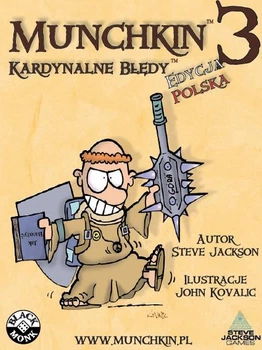 Dodatek do gry Black Monk Munchkin 3 - Kardynalne Błędy (5901549119442)