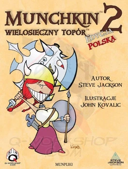 Dodatek do gry Black Monk Munchkin 2 - Wielosieczny Topór (5901549119497)