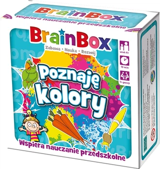 Gra planszowa Rebel BrainBox - Poznaje kolory (5902650616707)