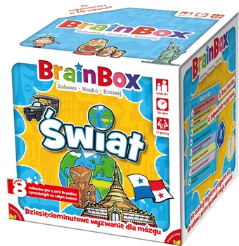 Gra planszowa Rebel BrainBox Świat (5902650616837)