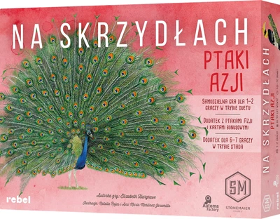 Gra planszowa Rebel Na skrzydłach: Ptaki Azji (5902650617797)
