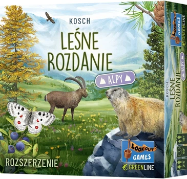Gra planszowa Rebel Leśne rozdanie: Alpy (5902650619463)