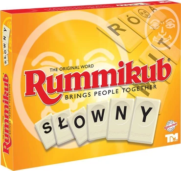 Gra planszowa TM Toys Lemada Rummikub Słowa (5904754608510)