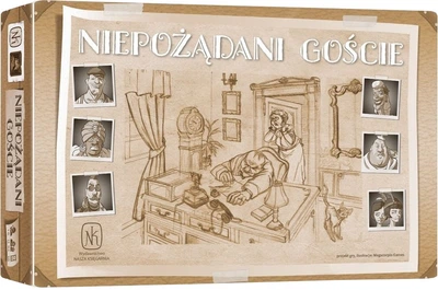 Gra planszowa Nasza Księgarnia Niepożądani goście (5904915900019)
