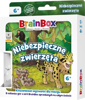 Настільна гра Rebel BrainBox: Pocket Небезпечні тварини (5902650619982)