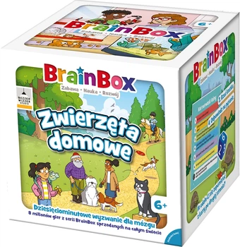 Настільна гра Rebel BrainBox - Домашні тварини (видання польською) (5906954790019)