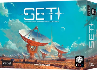 Gra planszowa Rebel SETI: Poszukiwania pozaziemskich cywilizacji (edycja polska) (2024745) (5906954790484)  