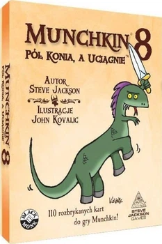 Dodatek do gry planszowej Black Monk Munchkin 8 Pół Konia a Uciągnie (5907729440115)