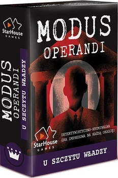 Gra karciana StarHouse Games Modus Operandi: U szczytu władzy (5904261032235)