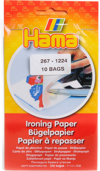 Papier do prasowania koralików Hama 10 szt. 224 (0028178224875)