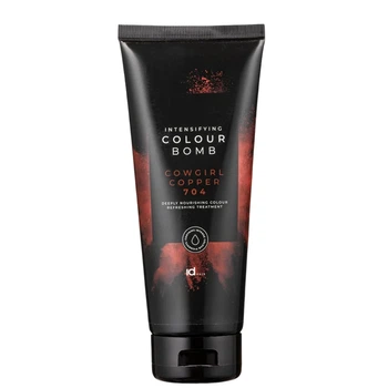 Тонувальний бальзам для волосся IdHAIR Colour Bomb COWGIRL COPPER 704 200 мл