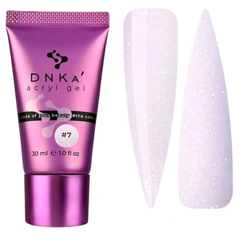 Акрил-гель для нігтів DNKa Acryl Gel №07 Elixir, 30 мл (тюбик)