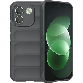 Силиконовый (TPU) чехол Deexe Terra Case для Xiaomi Redmi Note 17 Pro Max - Dark Grey