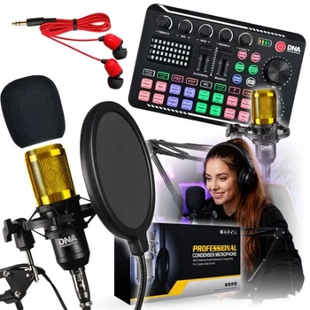 Zestaw do streamingu i podcastów DNA STUDIO SET (5908249841888)