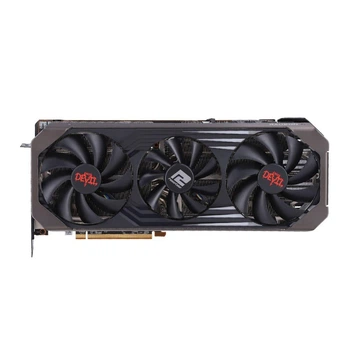 Видеокарта PowerColor AMD Radeon RX 6800 XT 16Gb Red Devil (AXRX 6800XT 16GBD6-3DHE/OC) (GDDR6, 256 bit, PCI-E v4.0) Б/у