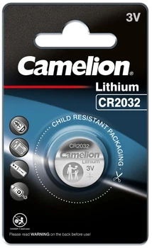 Bateria Camelion CR2032 Lithium Button cell BP1 1 szt (13001032) (4260033152763)