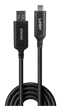 Кабель Lindy USB-A-USB-C 3.2 Gen 1 /3.1 Gen 1 25 м Black (4002888433969)