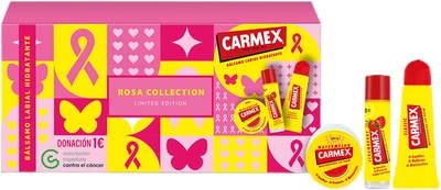 Zestaw Carmex Rosa Colletction Balsam do ust 7.5 g + Balsam do ust 4.25 g + Balsam do ust 10 g (83078020705)