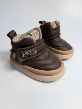 Зимові уггі для дівчинки Bessky 4894-3 brown коричневі р.23-15 см