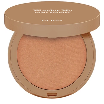 Сияющая бронзирующая пудра Pupa Wonder Me 002 Medium Warm, 6 г