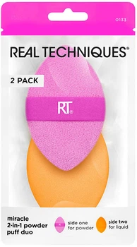 Набор пуховок для макияжа Real Techniques Miracle 2-in-1