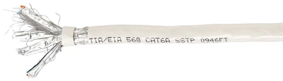 Вита пара Equip Cat 6a S/FTP (S-STP) 100 m Beige (4015867165256)
