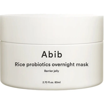 Ночная маска для лица Abib Barrier Jelly Rice Probiotics, 80 мл