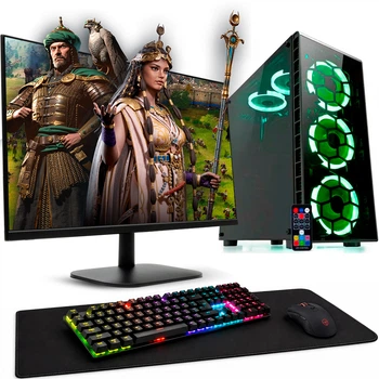 Комп'ютер iгровий GRAVIX-9 / Ryzen 5 5500 / GeForce RTX 3060, 12 ГБ / 16 ГБ ОЗУ / SSD 128 ГБ (RZ-73776791)