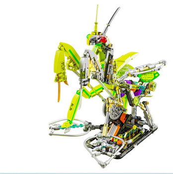 Конструктор Механический Богомол MJI Mantis 13055 — 999 деталей, подвижные конечности, стимпанк-дизайн